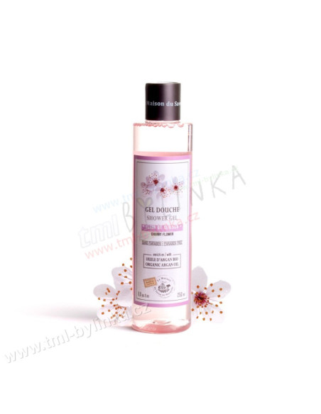LA MAISON: Sprchový gel "Fleur de cerisier" (Květy třešně) 250ml