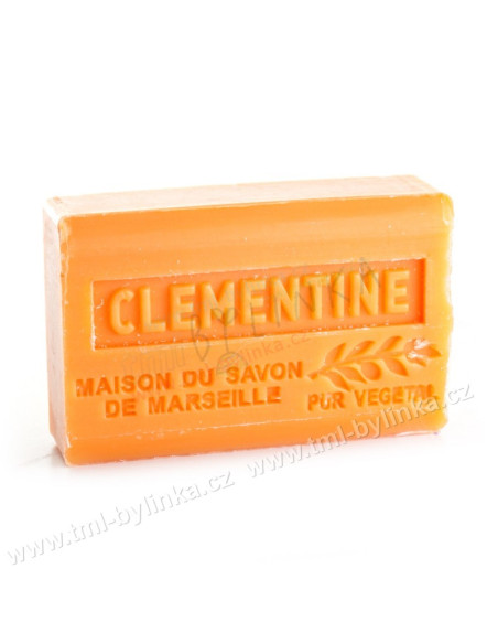 Mýdlo z bambuckého másla - Clementine (Mandarinka Klementina) 125g