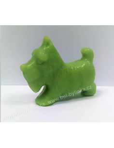 Mýdlo animal - Zelený pes (Jablko) 25g